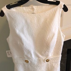 NWT Saks Fifth Avenue, Milly of NY white dress